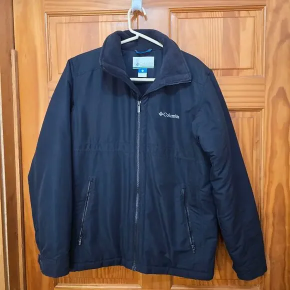 Columbia Jacket Mens Small Gray Northern Voyage 2.0 Fleece Lined Hiking - Picture 1 of 6